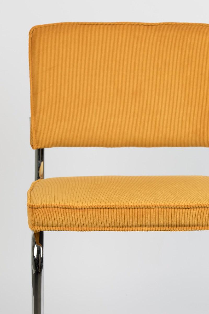 RIDGE RIB chair yellow - Eye on Design