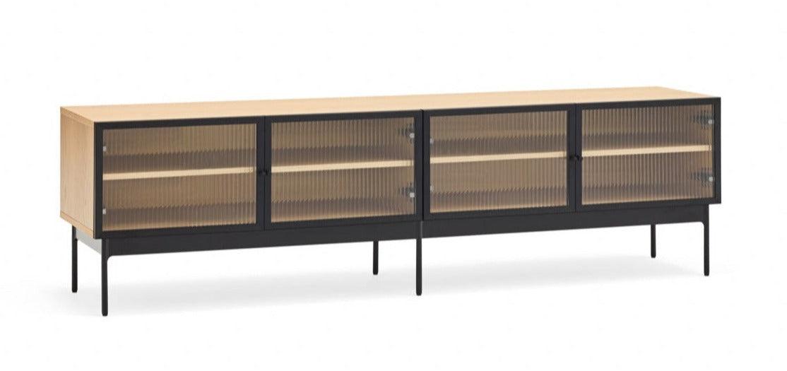 RTV cabinet BLUR oak wood - Eye on Design