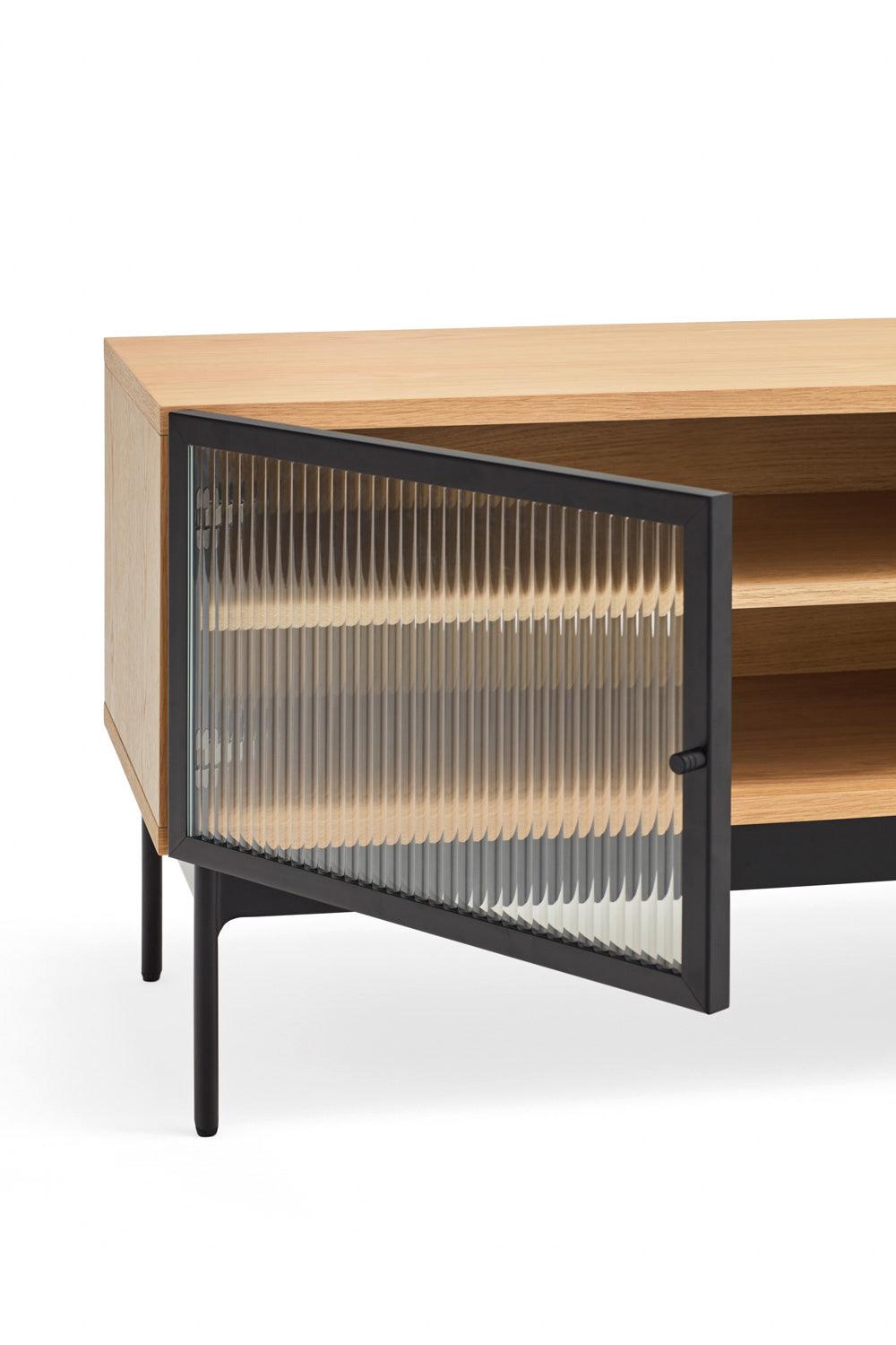 RTV cabinet BLUR oak wood - Eye on Design