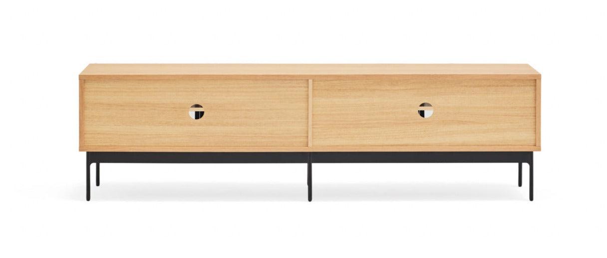 RTV cabinet BLUR oak wood - Eye on Design