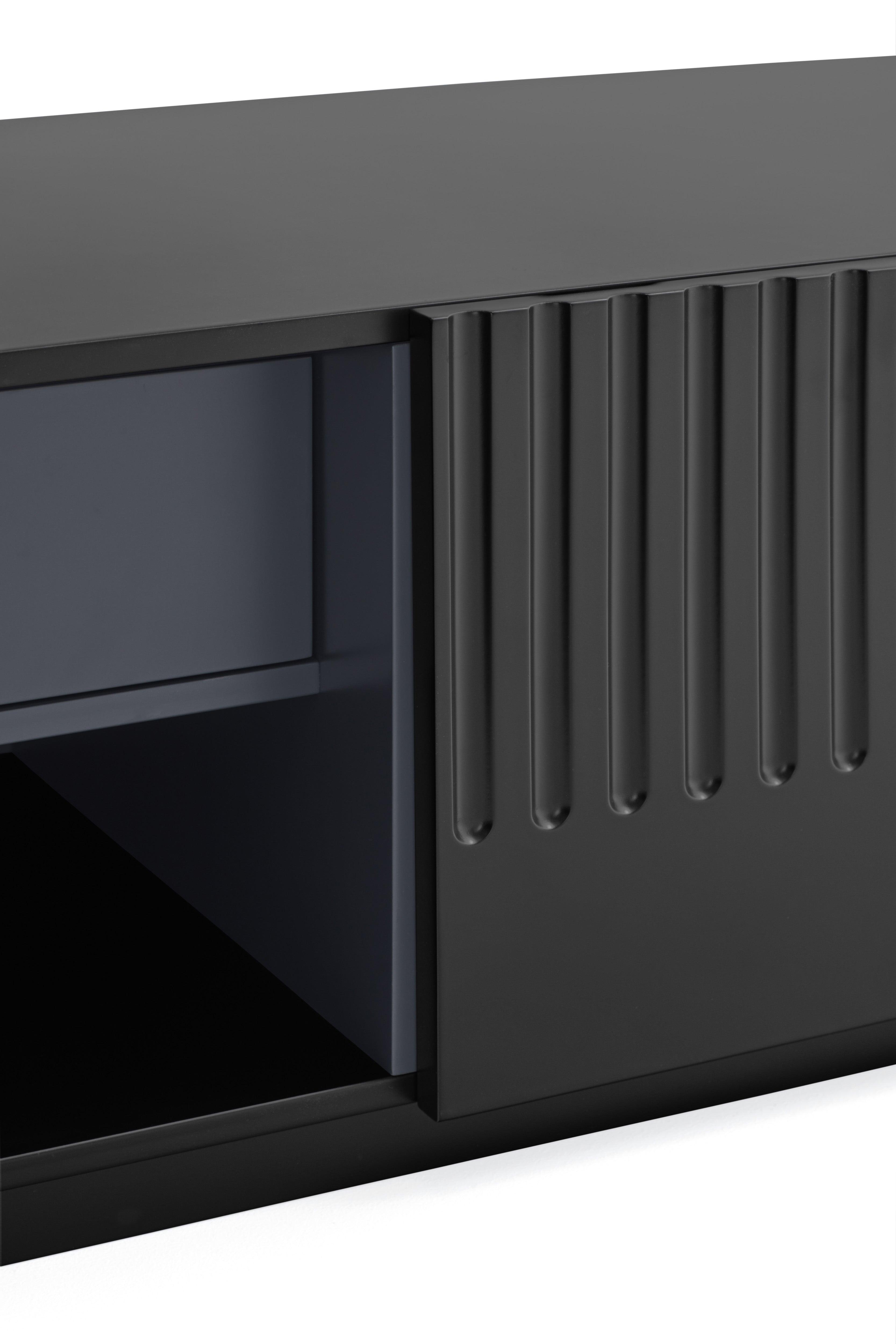 RTV cabinet DORIC black - Eye on Design