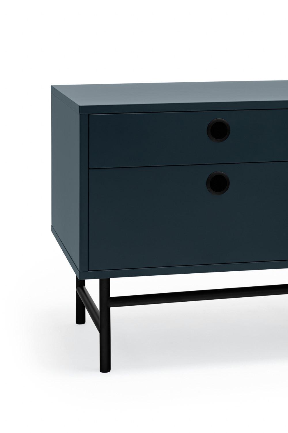 RTV cabinet PUNTO dark blue - Eye on Design