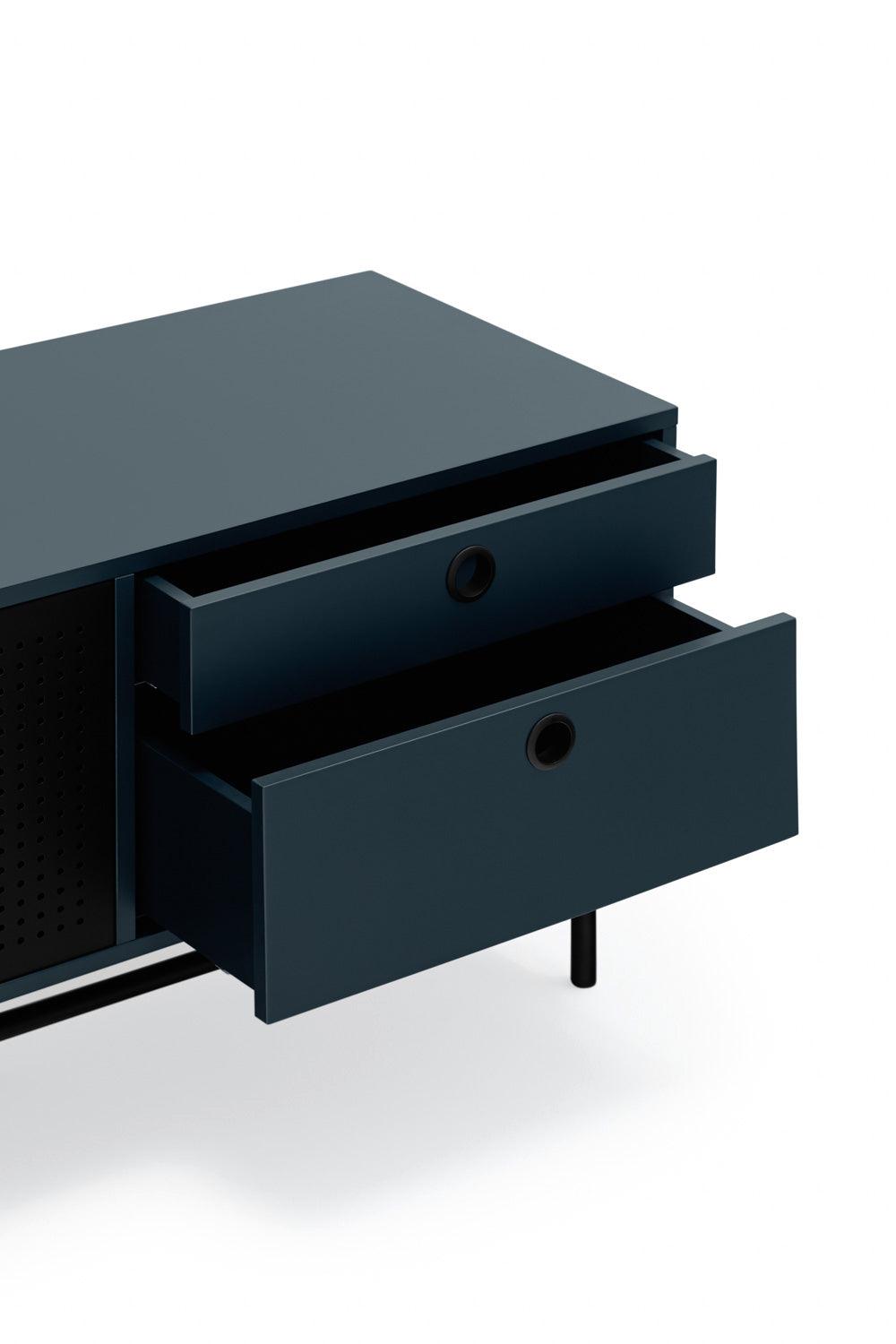 RTV cabinet PUNTO dark blue - Eye on Design