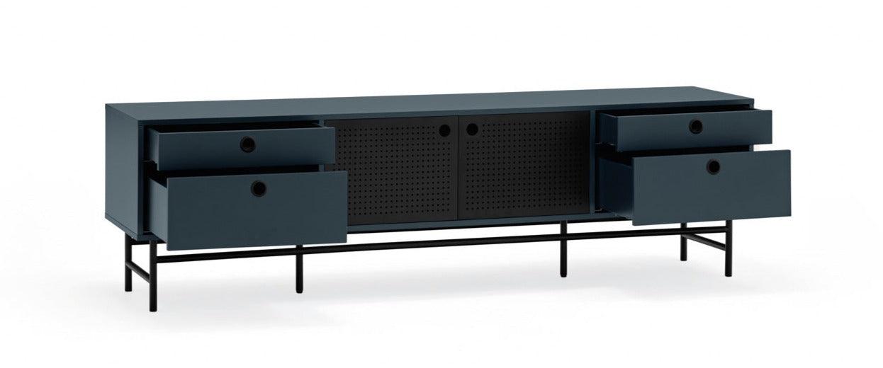 RTV cabinet PUNTO dark blue - Eye on Design