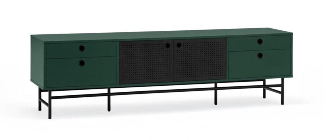 RTV cabinet PUNTO dark green - Eye on Design