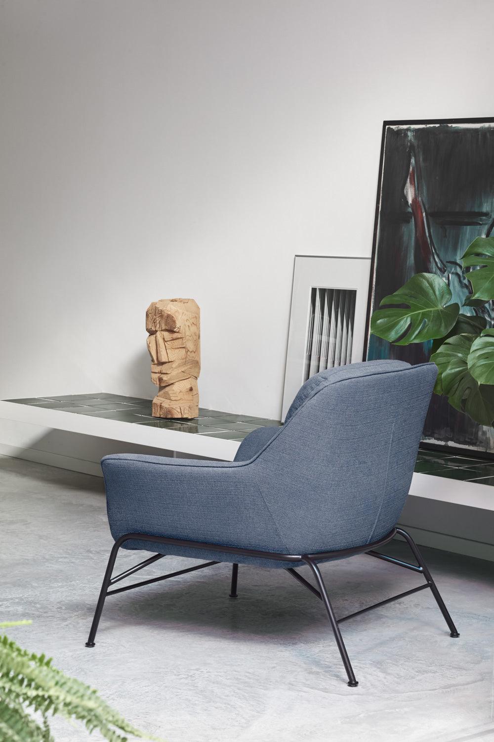 SADIRA armchair blue - Eye on Design