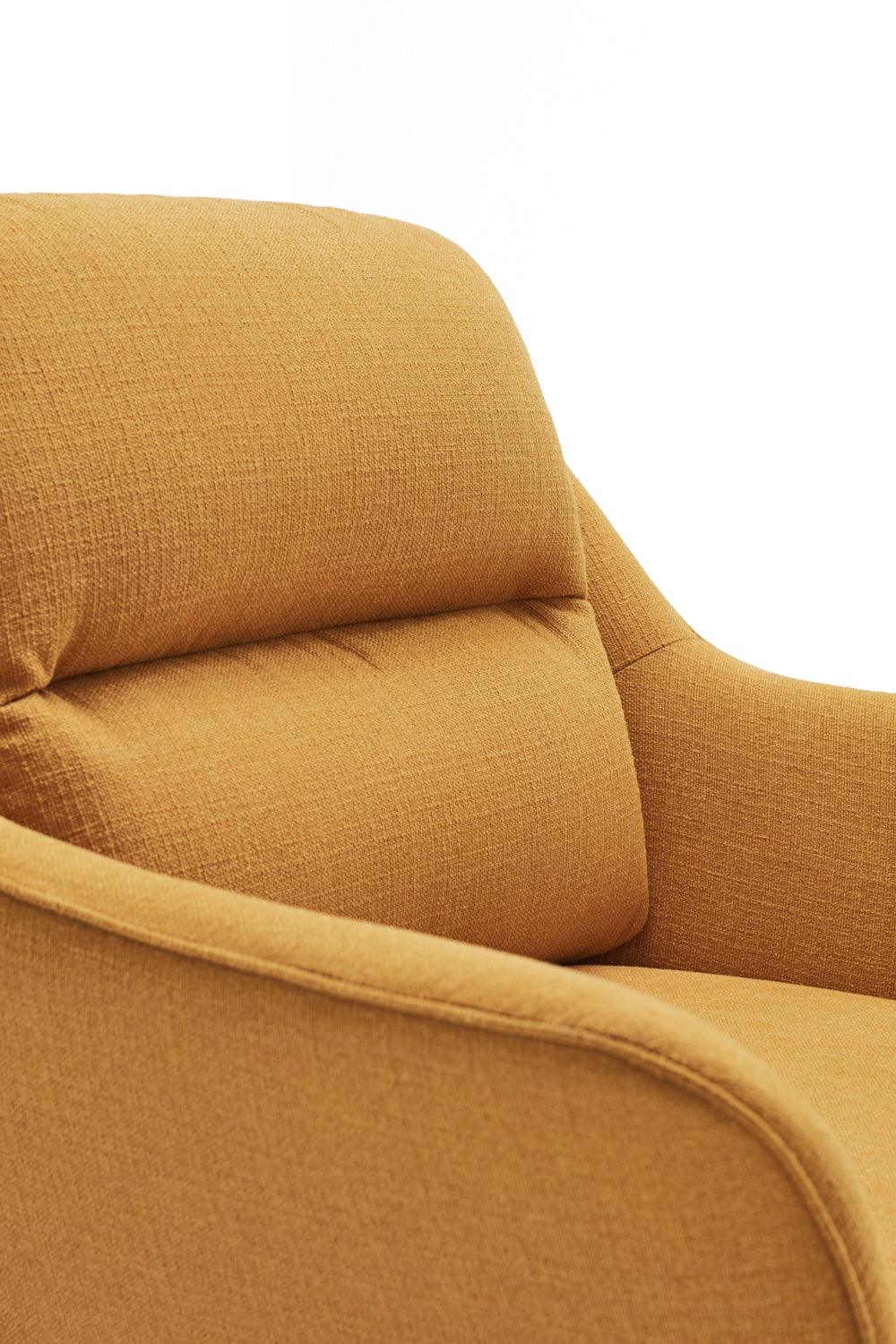 SADIRA armchair mustard - Eye on Design