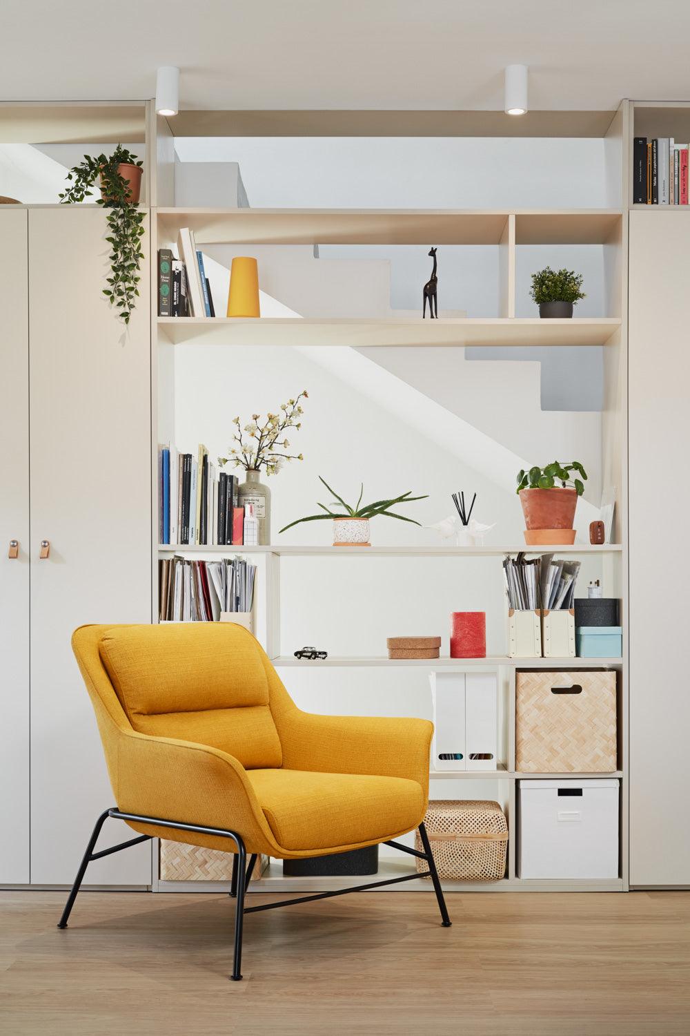 SADIRA armchair mustard - Eye on Design