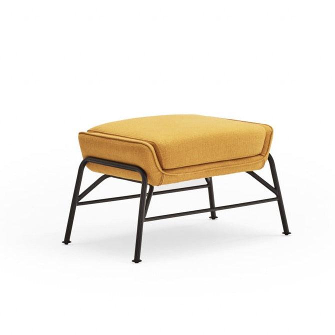 SADIRA footstool mustard - Eye on Design