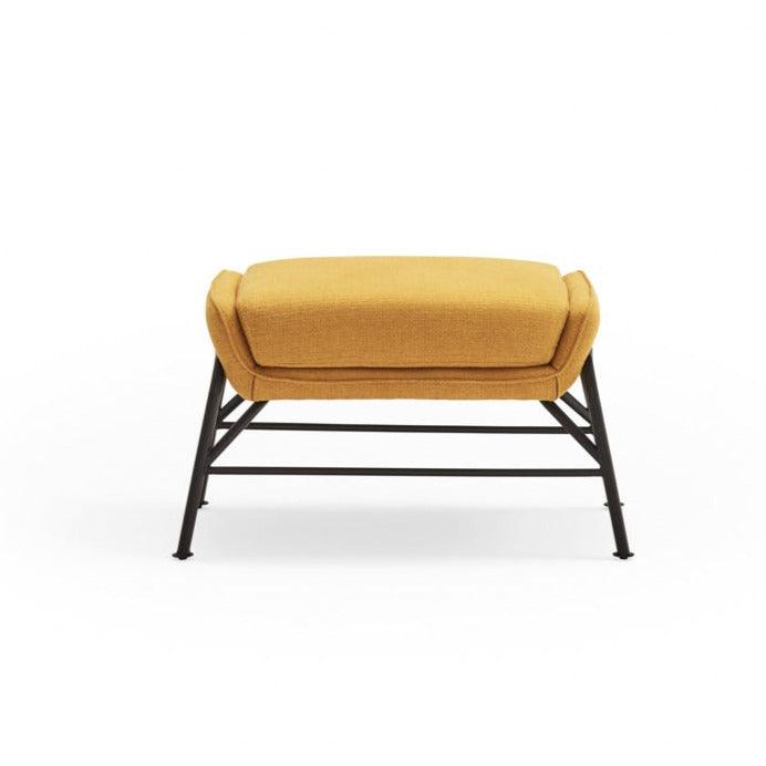 SADIRA footstool mustard - Eye on Design