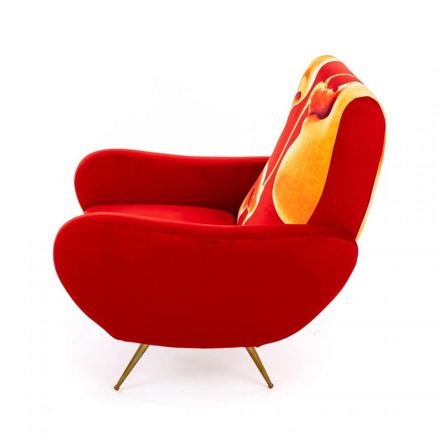 HONEY armchair red