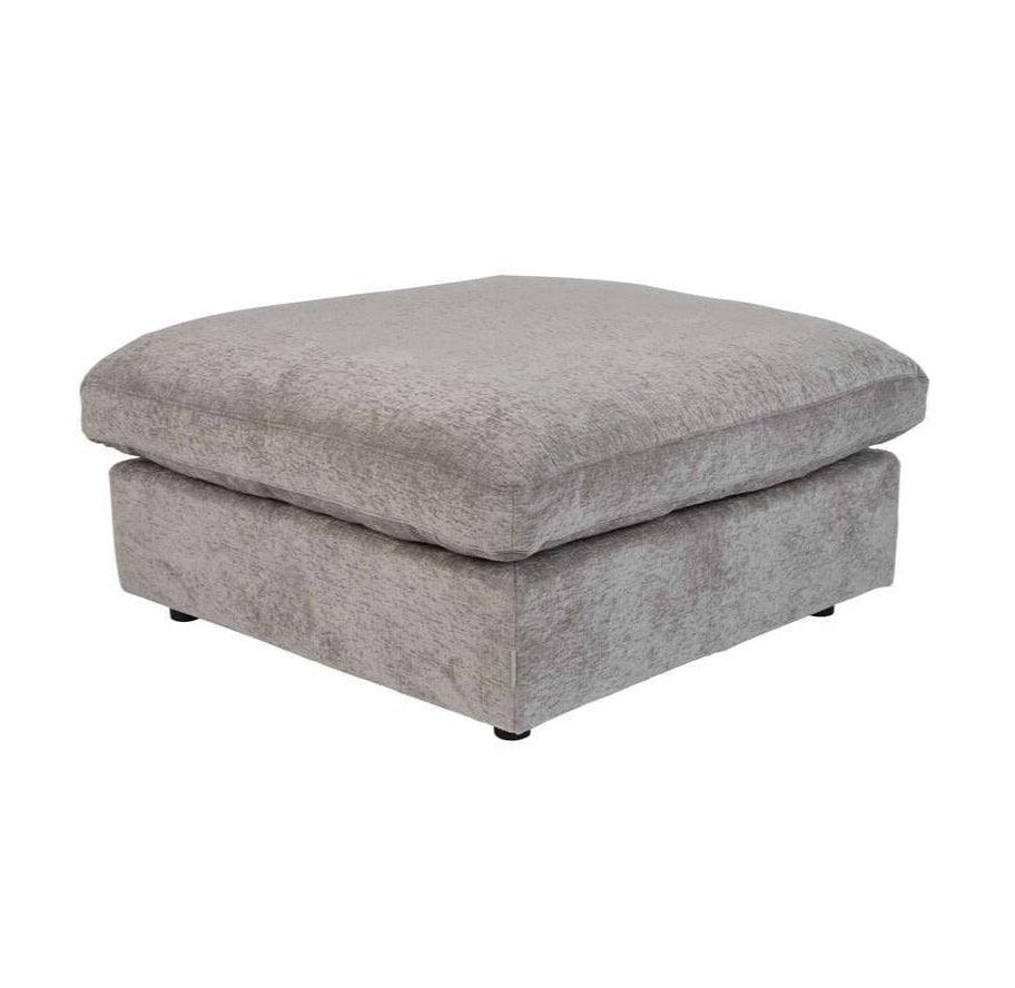 SENSE footstool light grey, Zuiver, Eye on Design