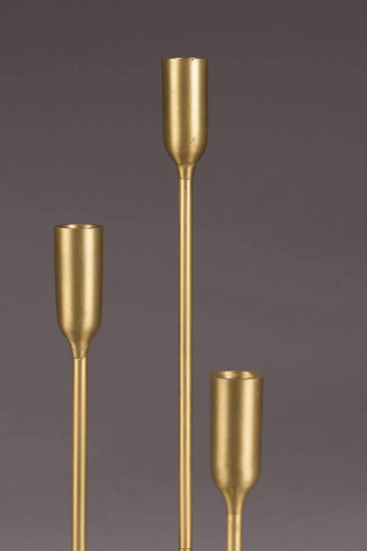 SESTA gold candle holders (3 pcs.), Dutchbone, Eye on Design