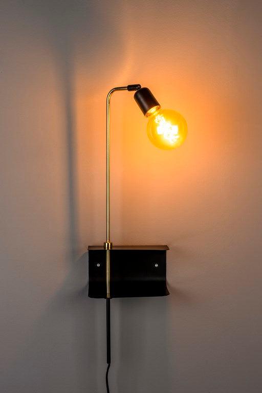 SHAW wall lamp black, Dutchbone, Eye on Design