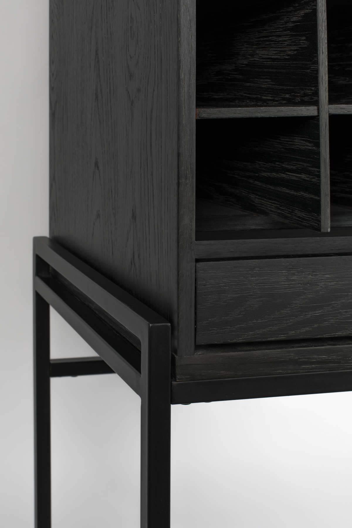 Shelving unit TRAVIS black - Eye on Design