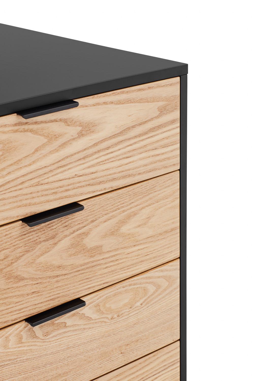 SIERRA 2D chest of drawers black - Eye on Design