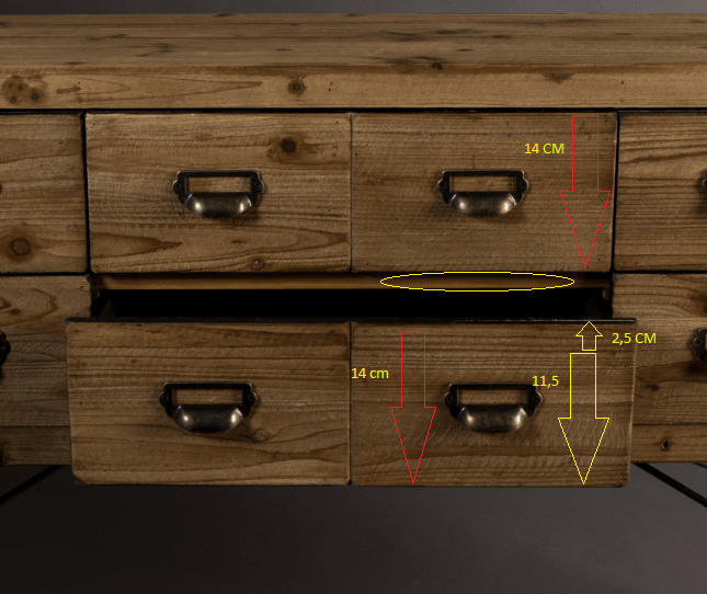 SIX chest of drawers natural - Eye on Design