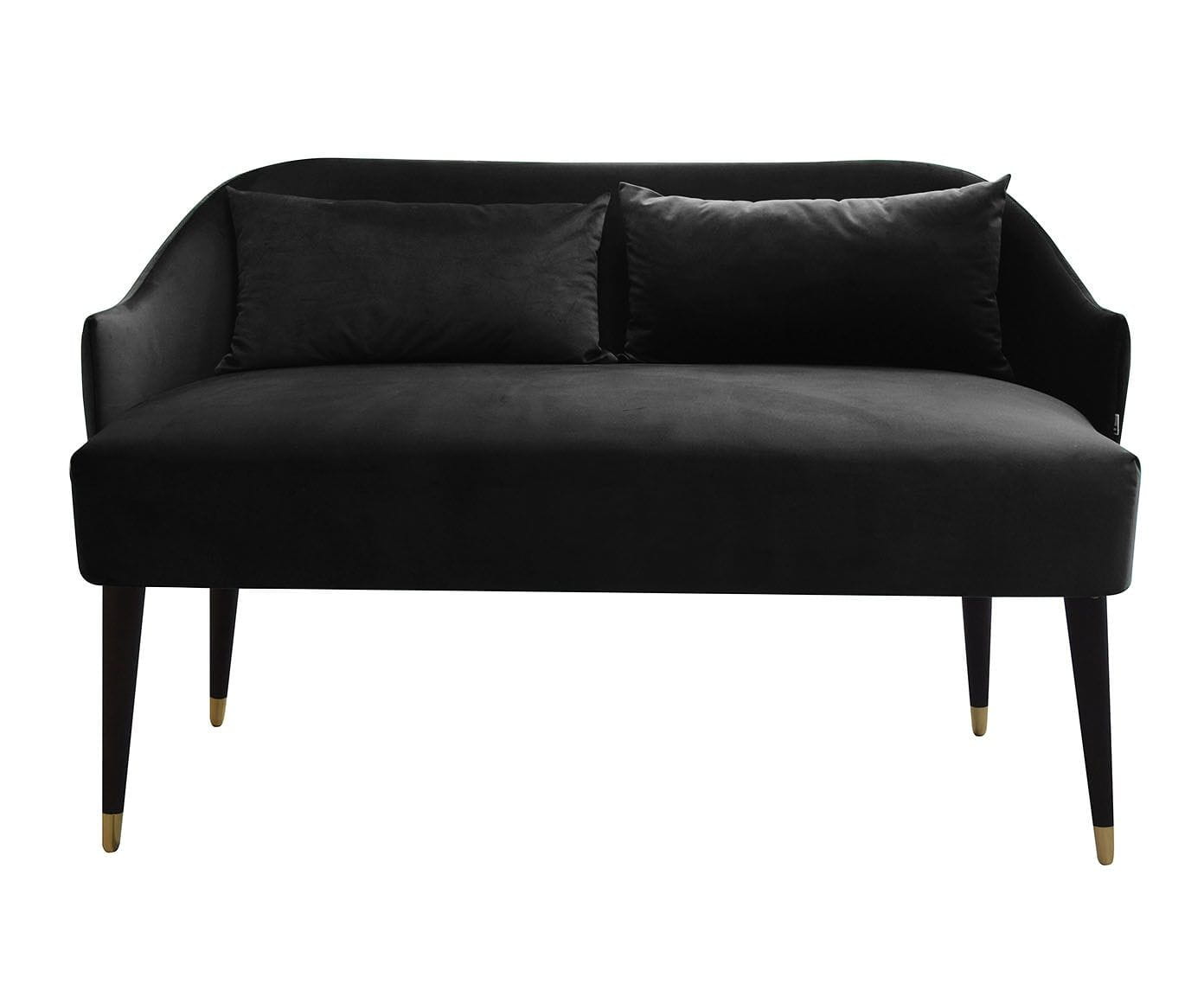 Sofa EMI VELVET black, Happy Barok, Eye on Design