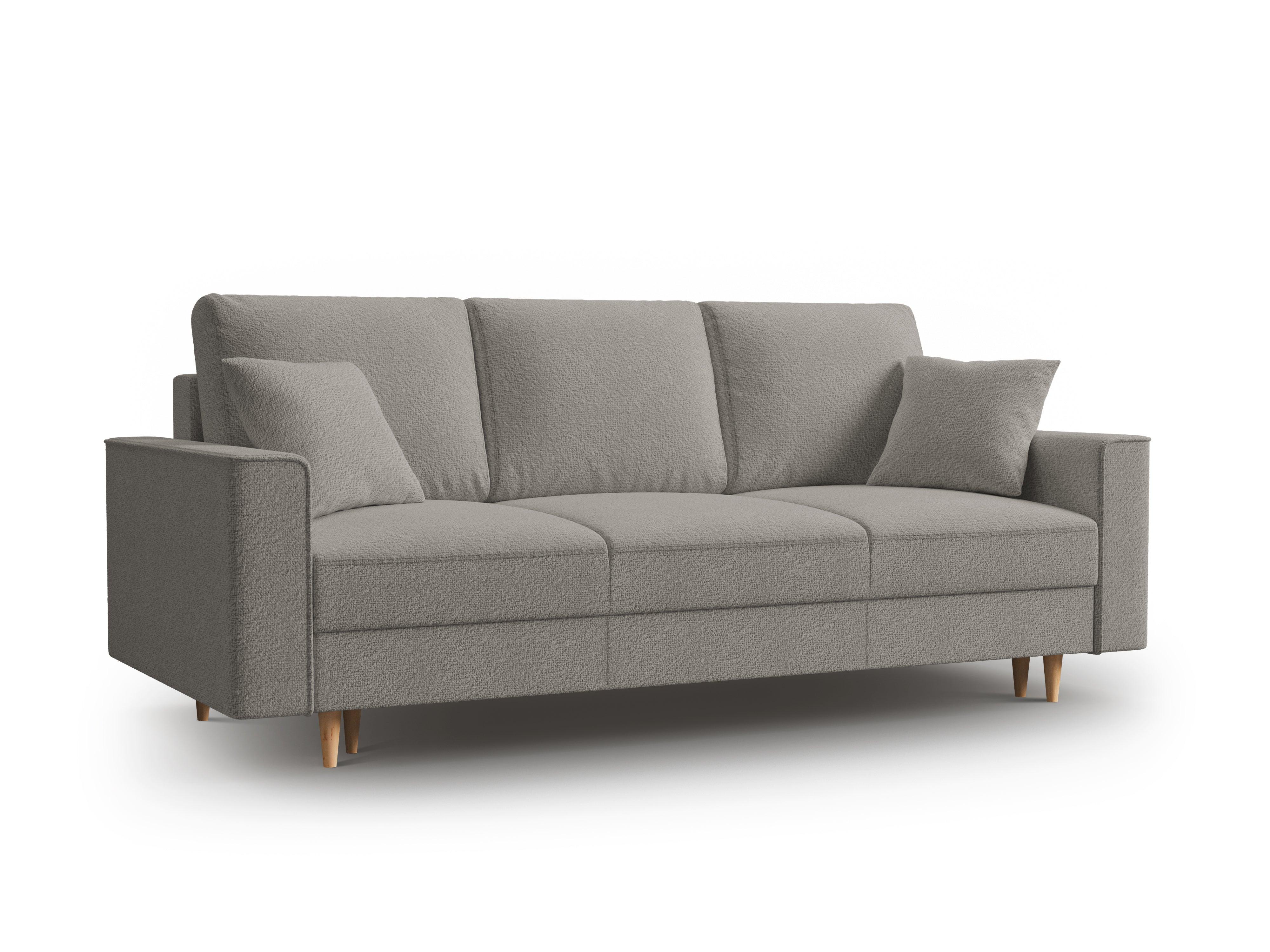 Boucle Sofa With Bed Function And Box, "Cartadera", 3 Seats, 222x100x92
Made in Europe, Mazzini Sofas, Eye on Design