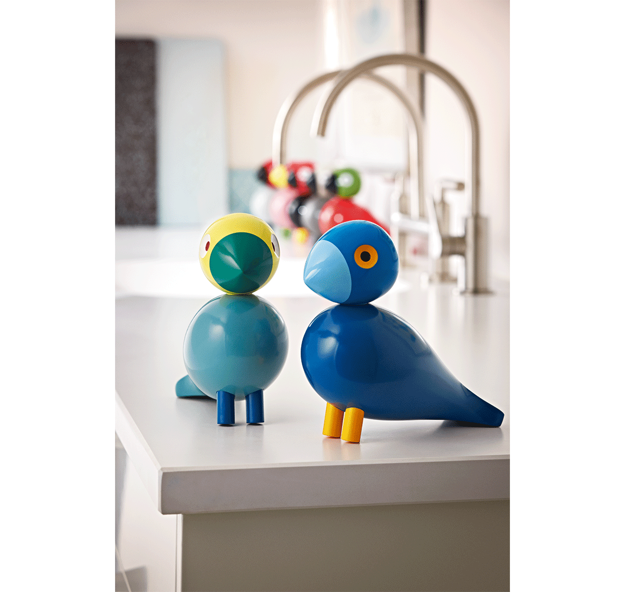 Decorative figurine SONGBIRD KAY blue