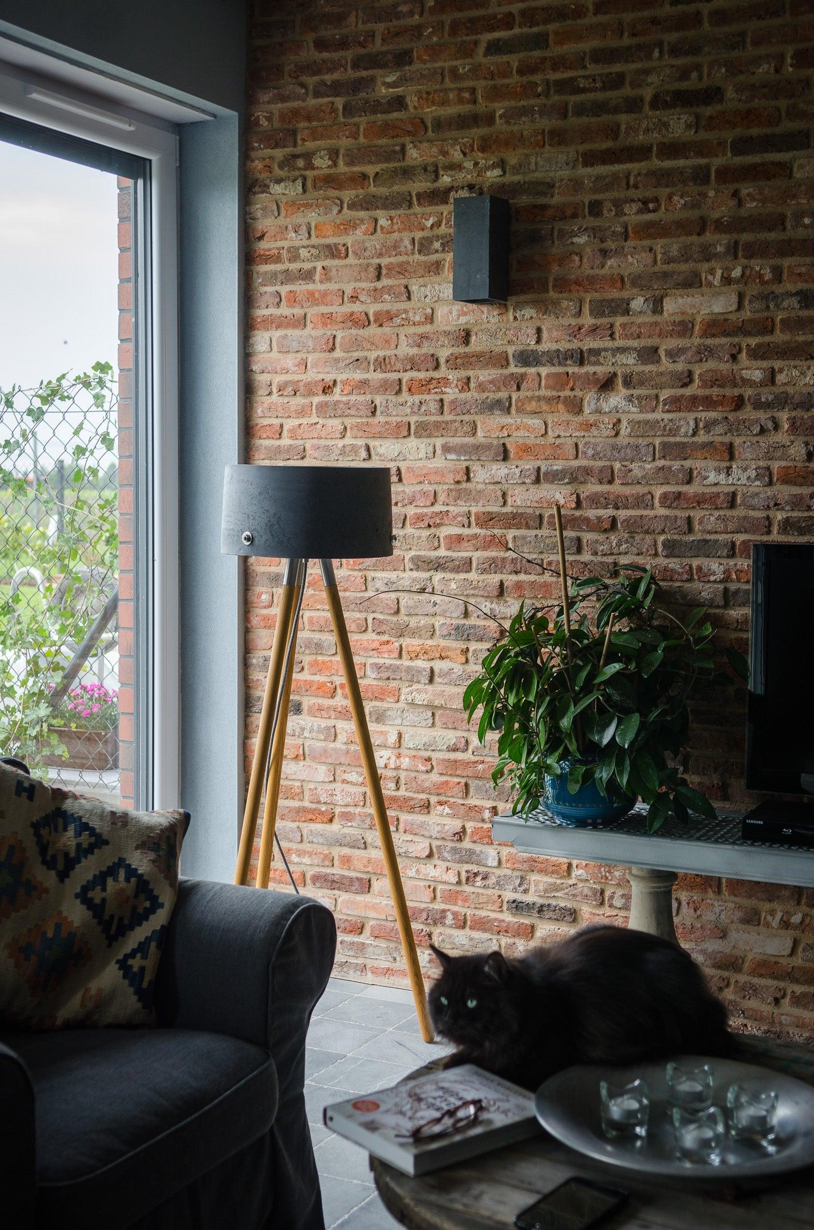 TALMA FLOOR concrete floor lamp - Eye on Design