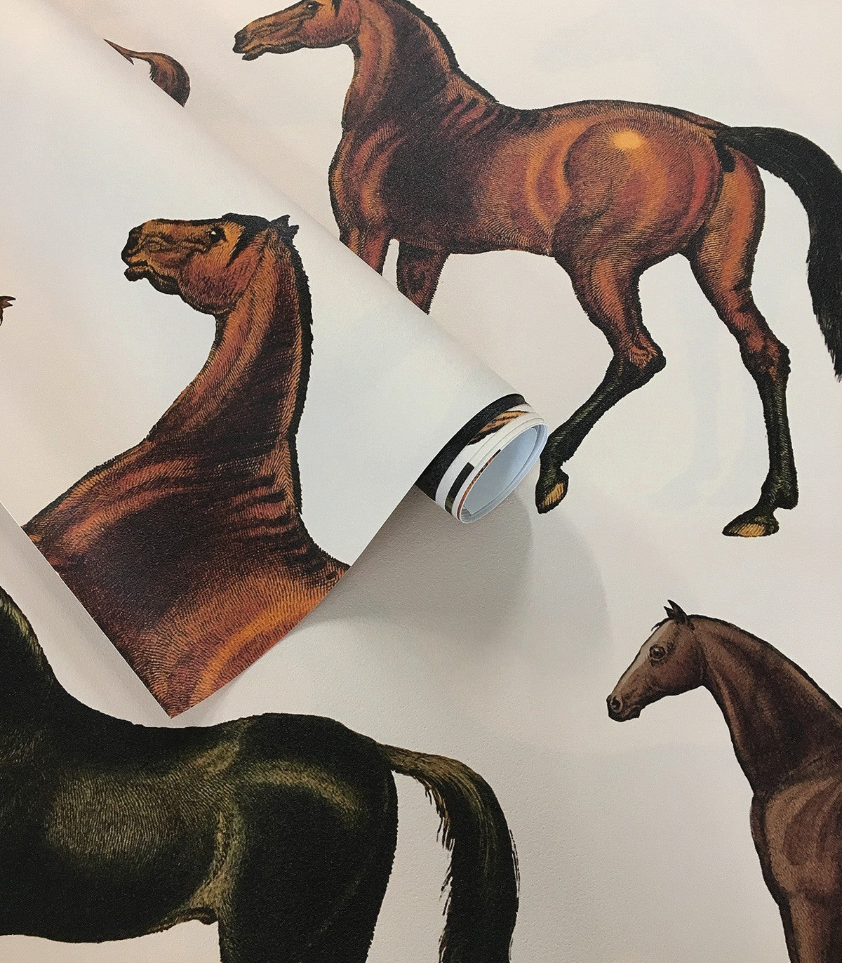 HORSES BEIGE wallpaper