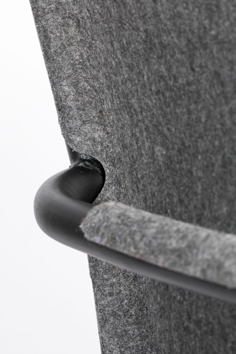 THIRSTY chair with armrests graphite - Eye on Design