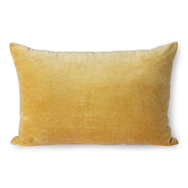 VELVET cushion in gold, HKliving, Eye on Design