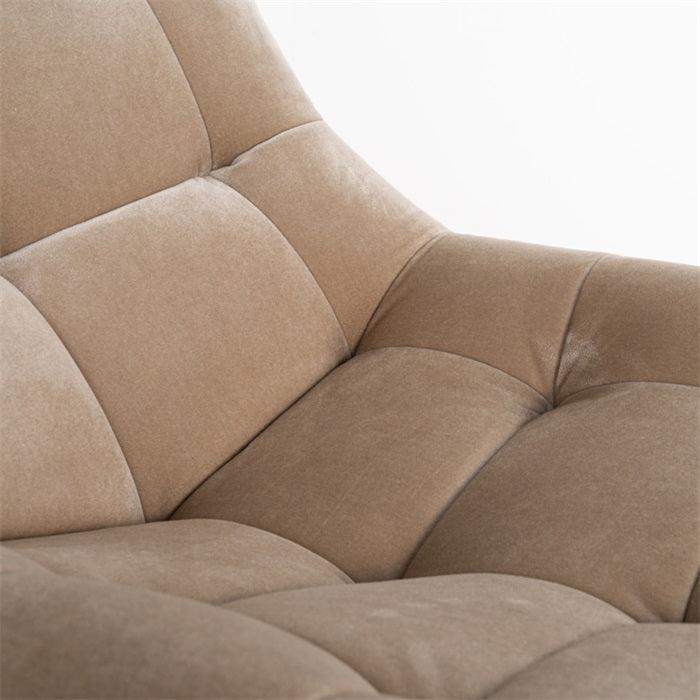 TRENTO swivel armchair sand - Eye on Design