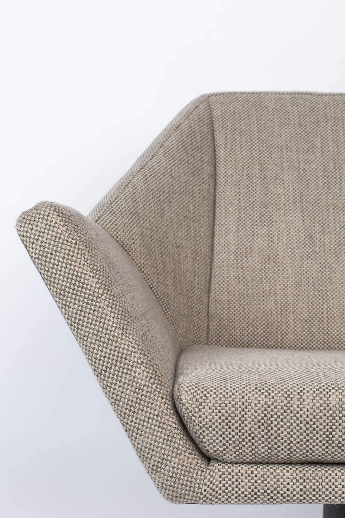 UNCLE JESSE lounge chair grey, Zuiver, Eye on Design