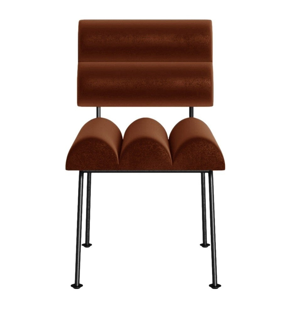 ROLL &amp; ROLL chair terracotta, Happy Barok, Eye on Design
