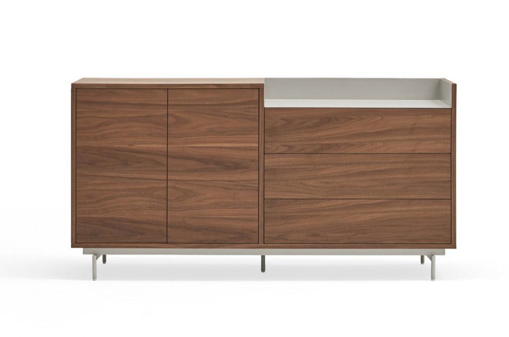 VALLEY cabinet walnut wood with light finish - Eye on Design