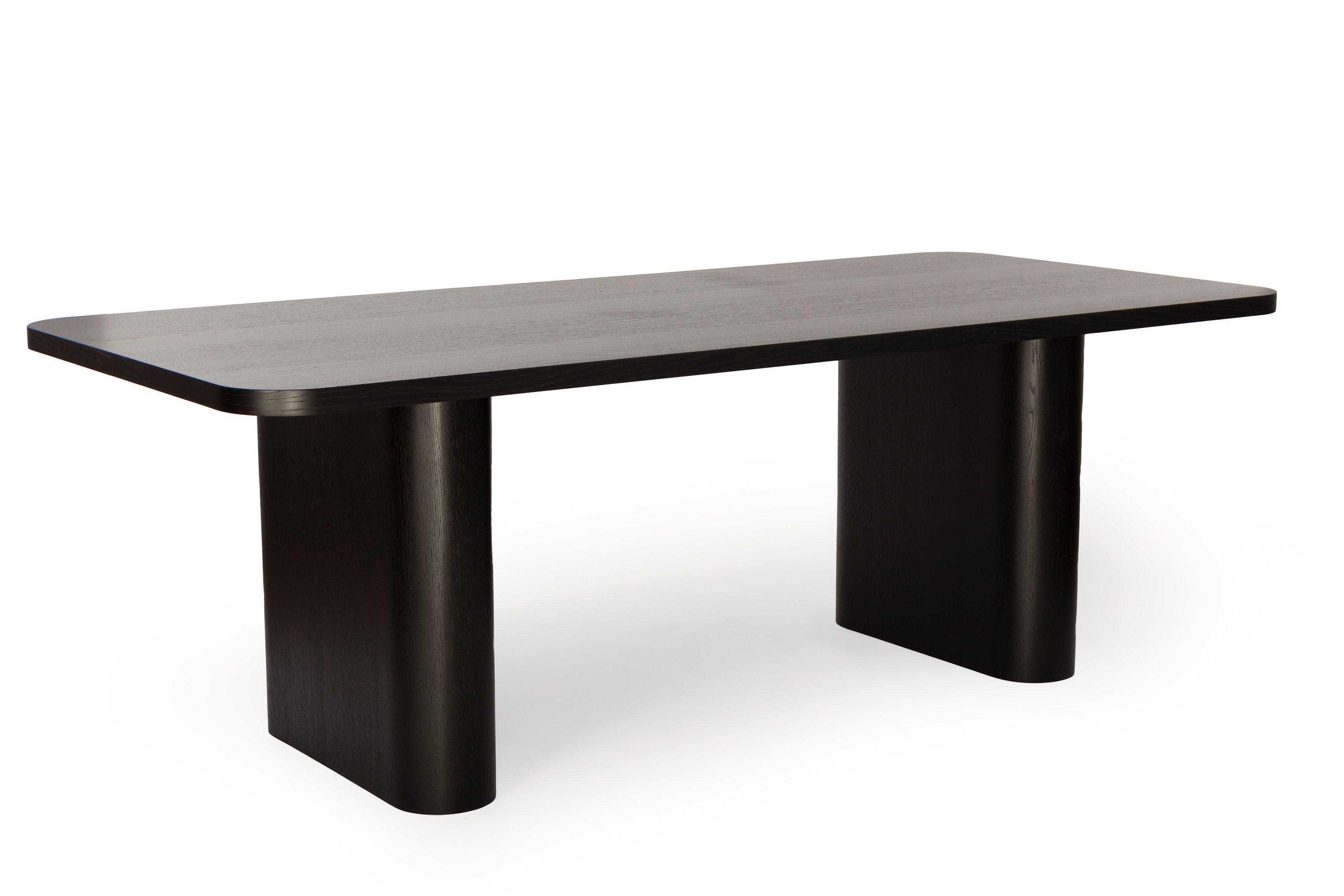 VARBERG table black oak - Eye on Design