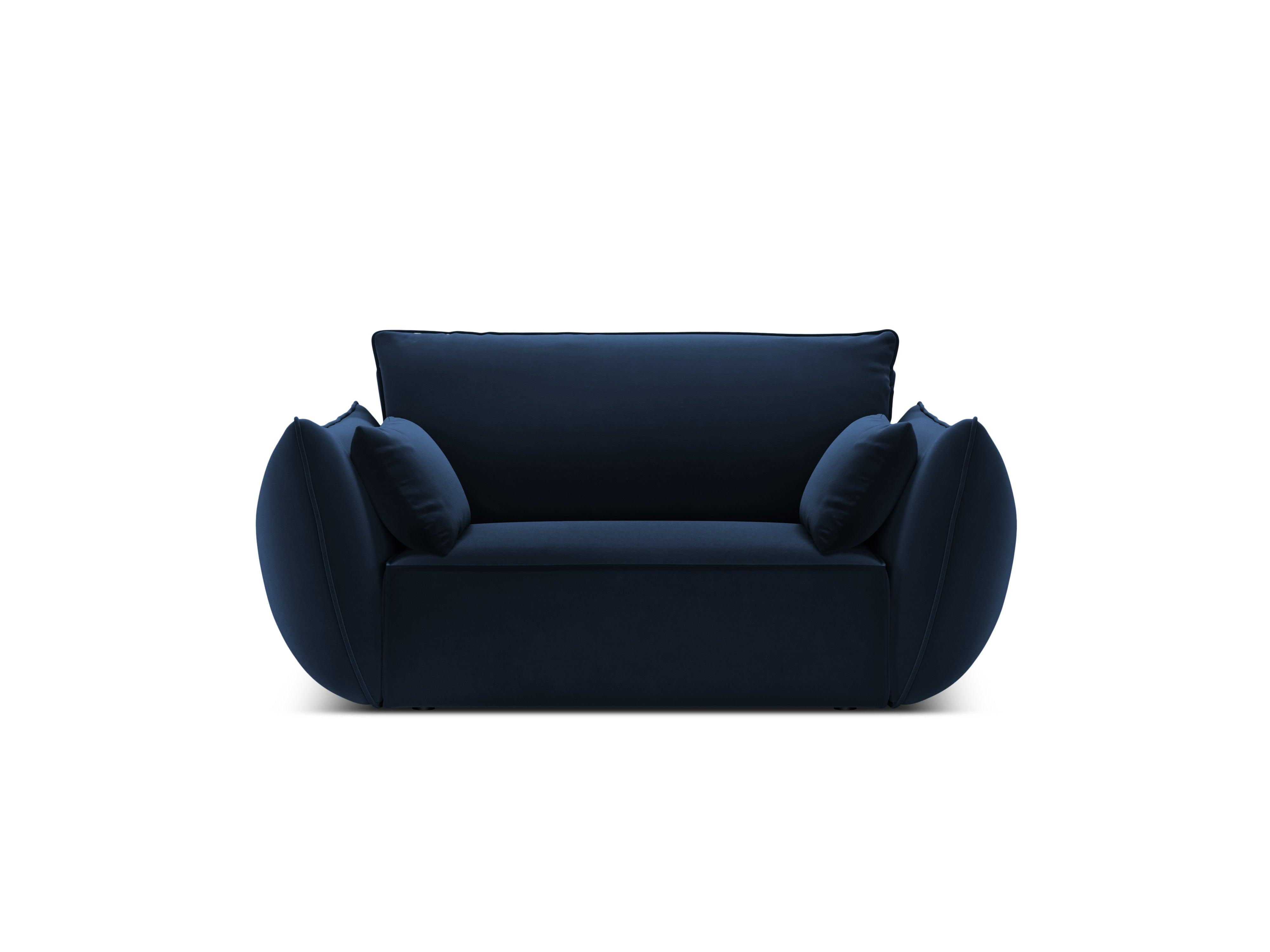 Velvet Armchair, "Vanda", 1 Seat, 128x100x85
Made in Europe, Mazzini Sofas, Eye on Design