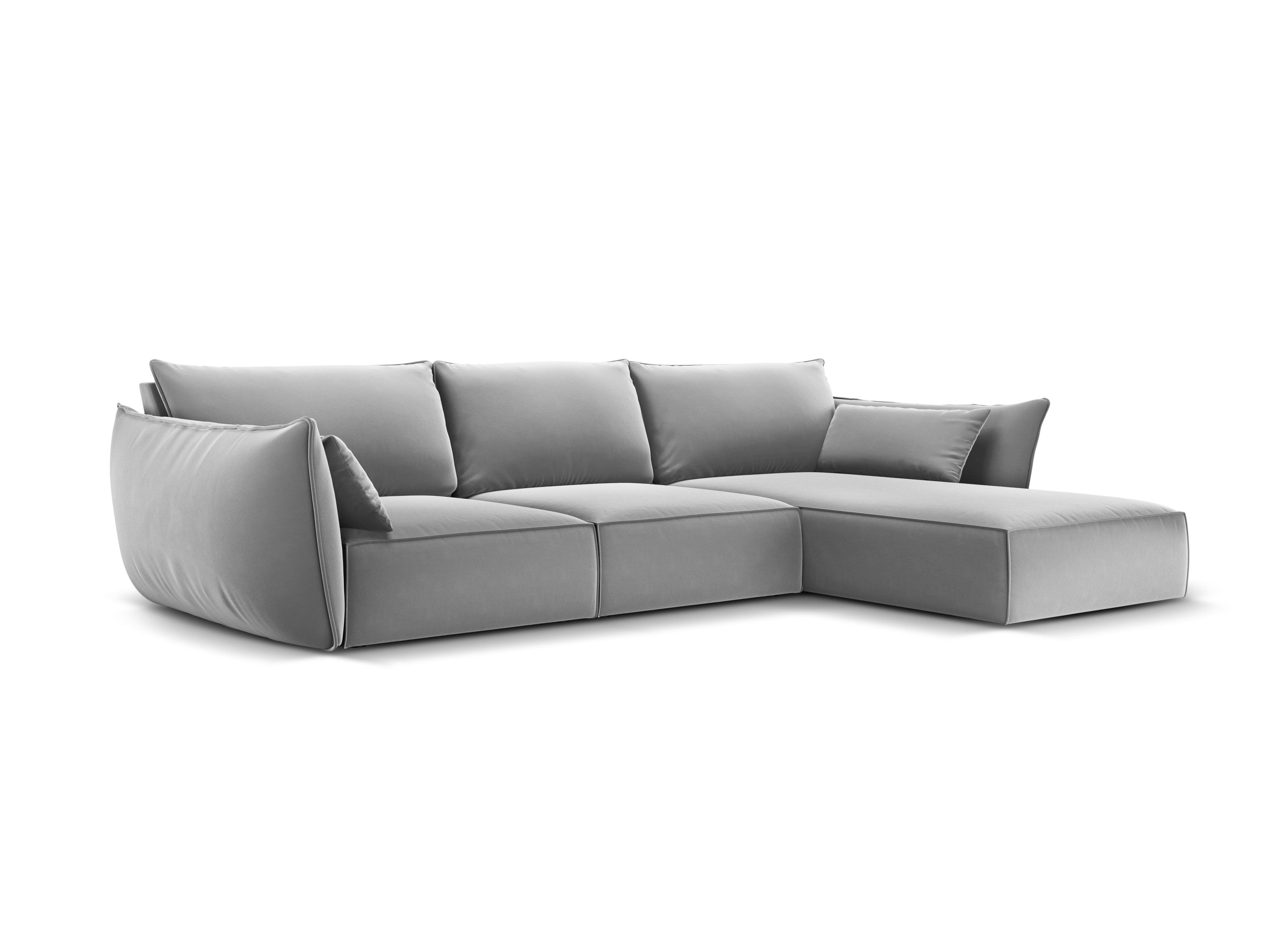 Velvet Right Corner Sofa, "Vanda", 4 Seats, 300x166x85
Made in Europe, Mazzini Sofas, Eye on Design