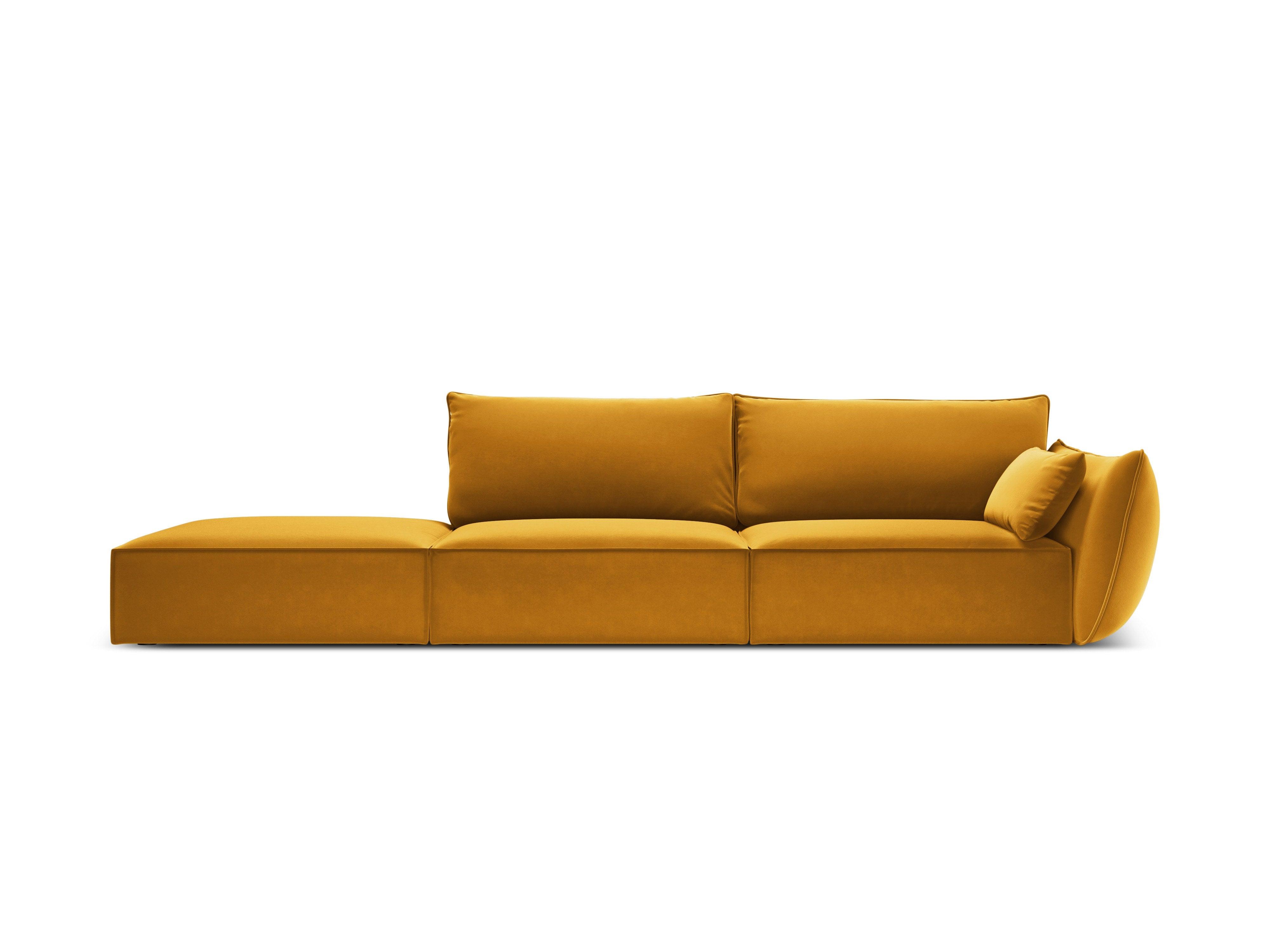 Left Velvet Sofa, "Vanda", 4 Seats, 286x100x85
Made in Europe, Mazzini Sofas, Eye on Design