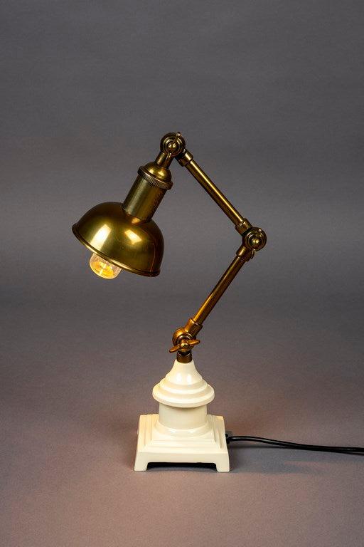 VERONA desk lamp brass, Dutchbone, Eye on Design