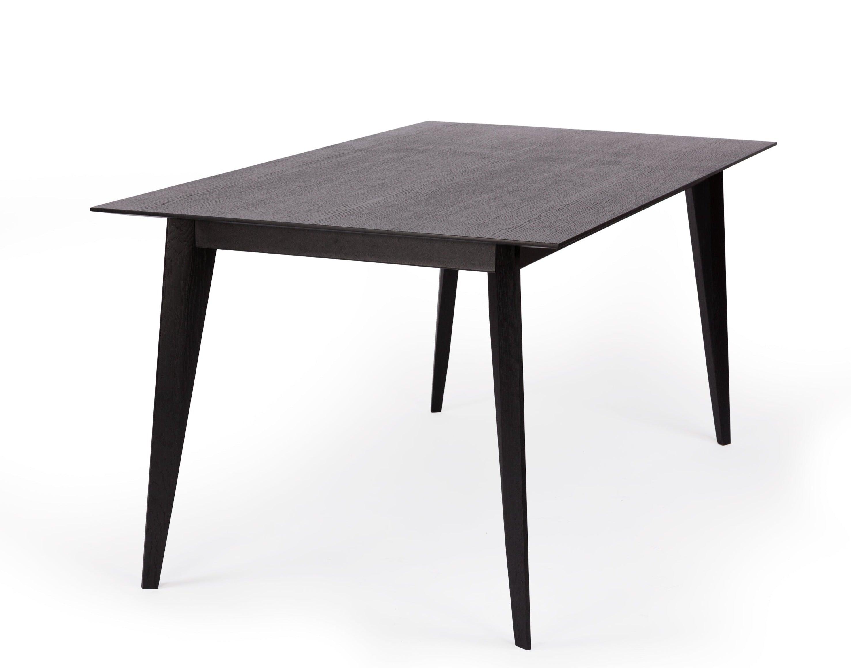 VOGAR folding table black oak - Eye on Design