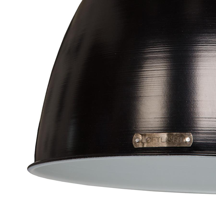 VOLTERA BIG pendant lamp in black and nickel - Eye on Design