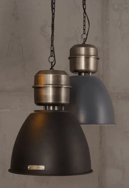 VOLTERA pendant lamp in black and nickel - Eye on Design