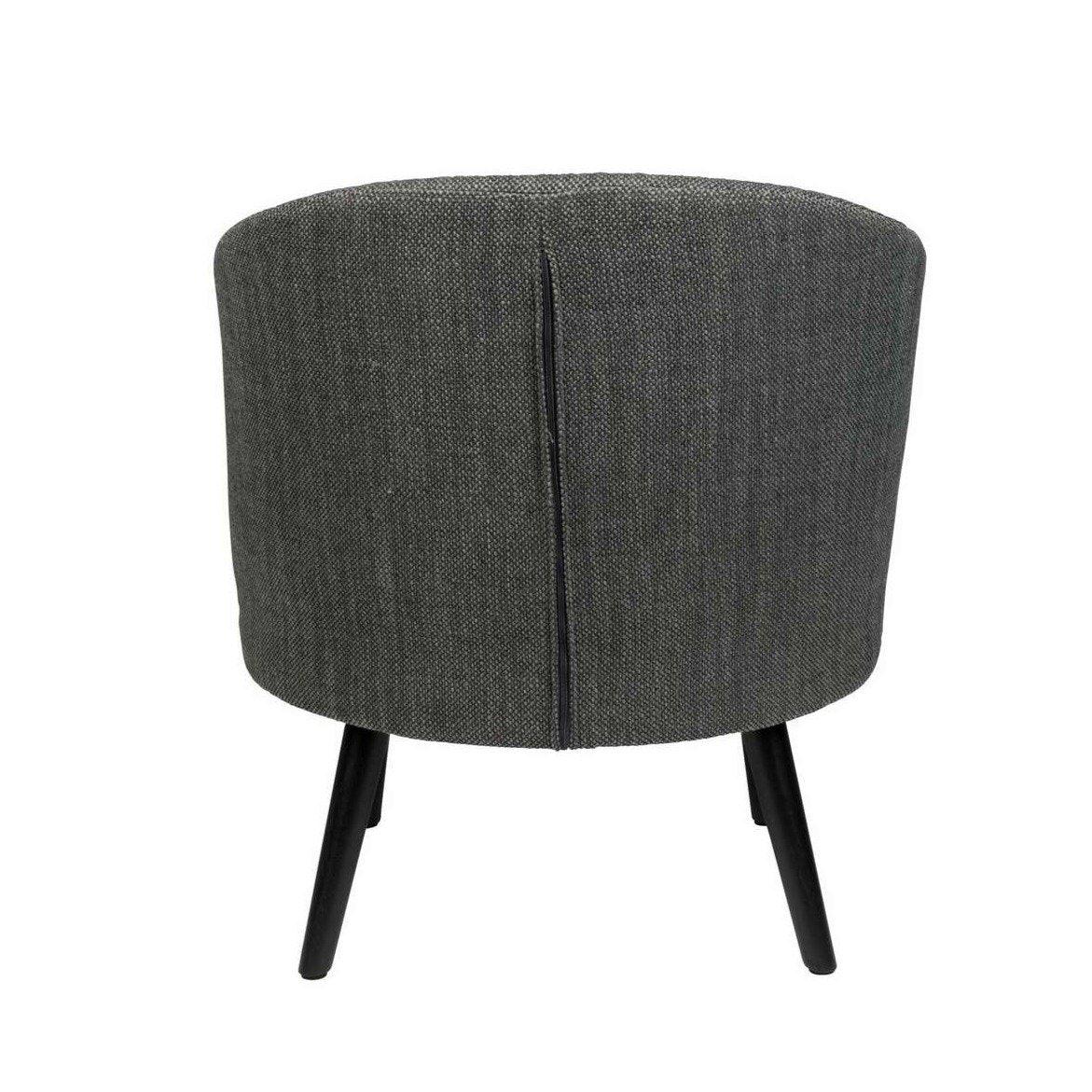 WALDO lounge armchair anthracite, Dutchbone, Eye on Design