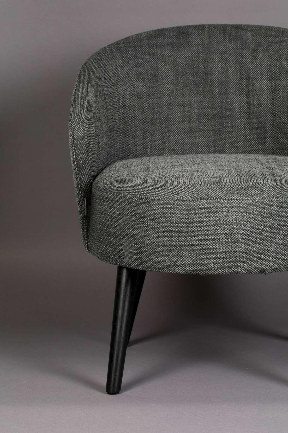 WALDO lounge armchair anthracite, Dutchbone, Eye on Design