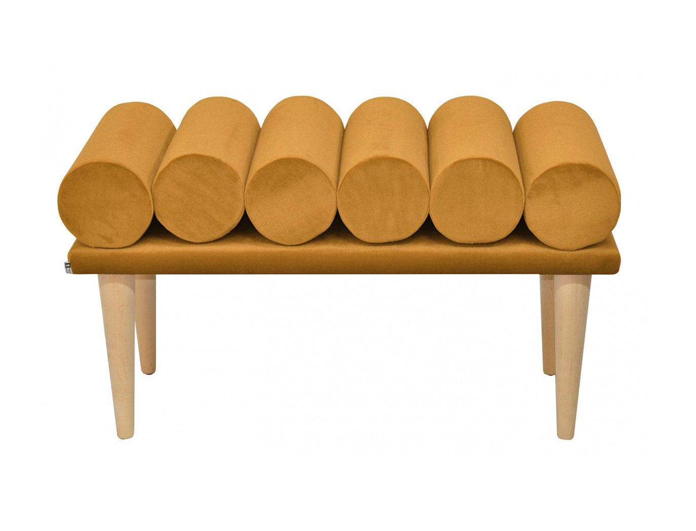 YOKO bench mustard - Eye on Design