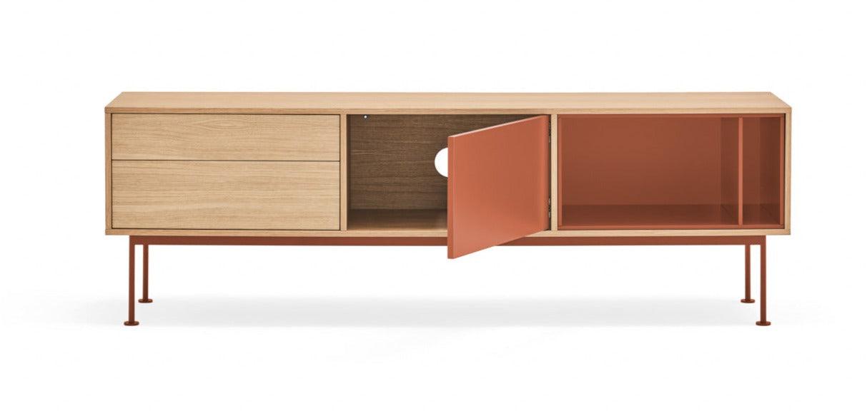 YOKO RTV cabinet red - Eye on Design