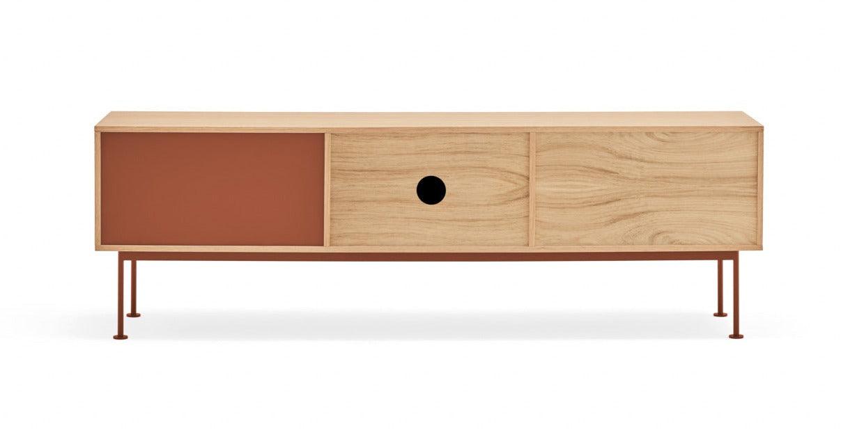 YOKO RTV cabinet red - Eye on Design